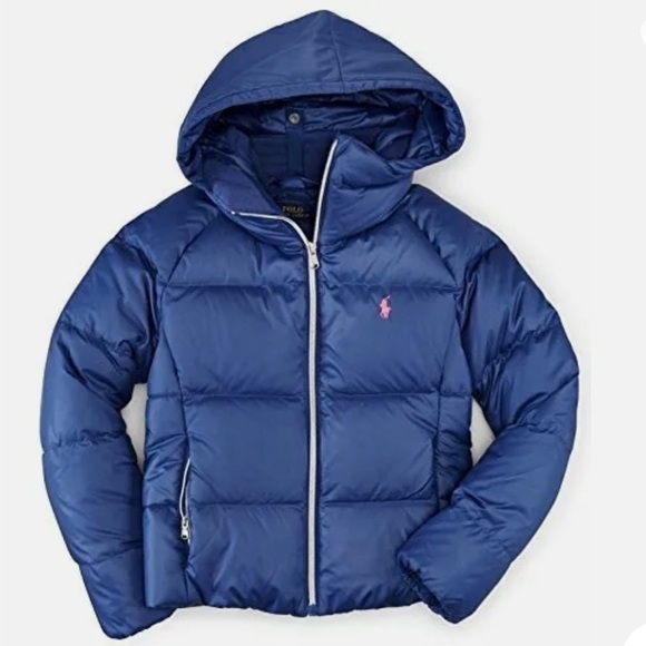 Girls Ralph Lauren Puffer Jacket - Picture 3 of 3